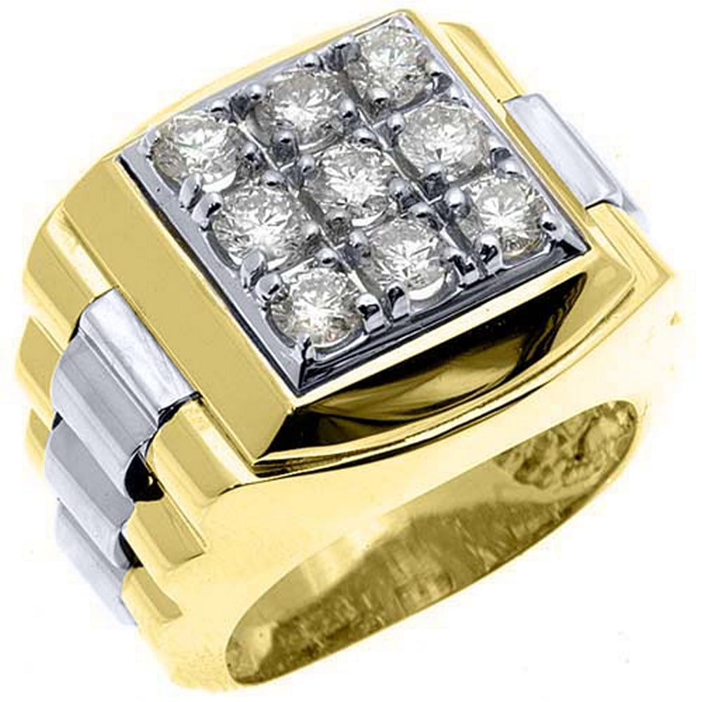 Diamond Rings: Rolex Mens Ring| Mamiya Diamonds